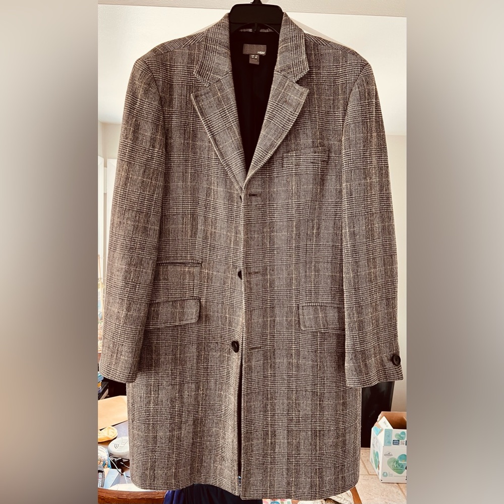 Men’s wool peacoat
